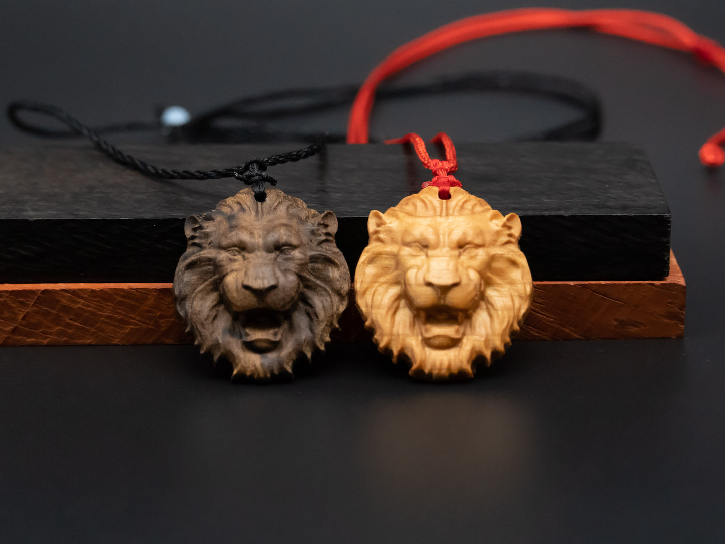 Lion head pendand,wood carving,Lion head relief,Lion head necklace,carve wooden pendant,carve pendant,carve wood