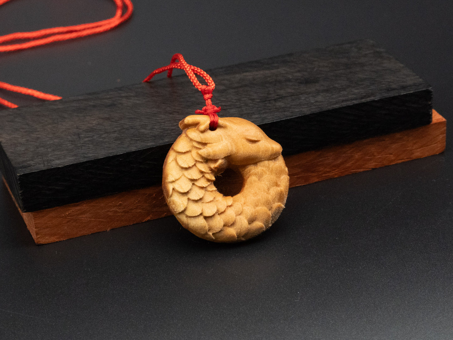 wood pendant,wooden dragon,wooden dragon pendant,Dragon circle,wood carving,carve pendant,carve dragon pendant,carve wooden pendant,