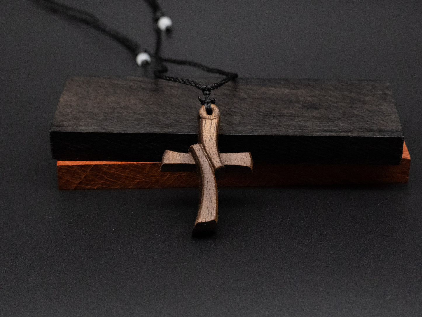 Cross Necklace,wood carving,cross with heart,Christian Necklace, Religious Jewelry Gift, Cross Pendant, wooden cross,wood carving