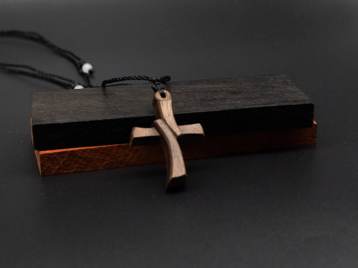 Cross Necklace,wood carving,cross with heart,Christian Necklace, Religious Jewelry Gift, Cross Pendant, wooden cross,wood carving