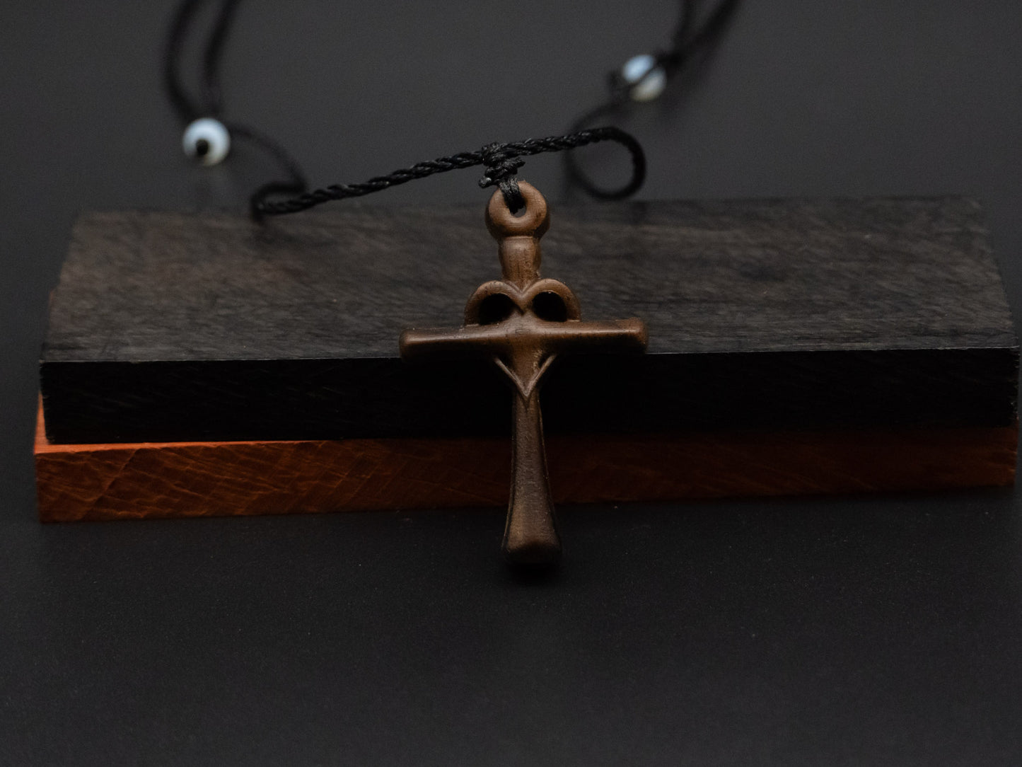 Cross Necklace,wood carving,cross with heart,Christian Necklace, Religious Jewelry Gift, Cross Pendant, wooden cross,wood carving