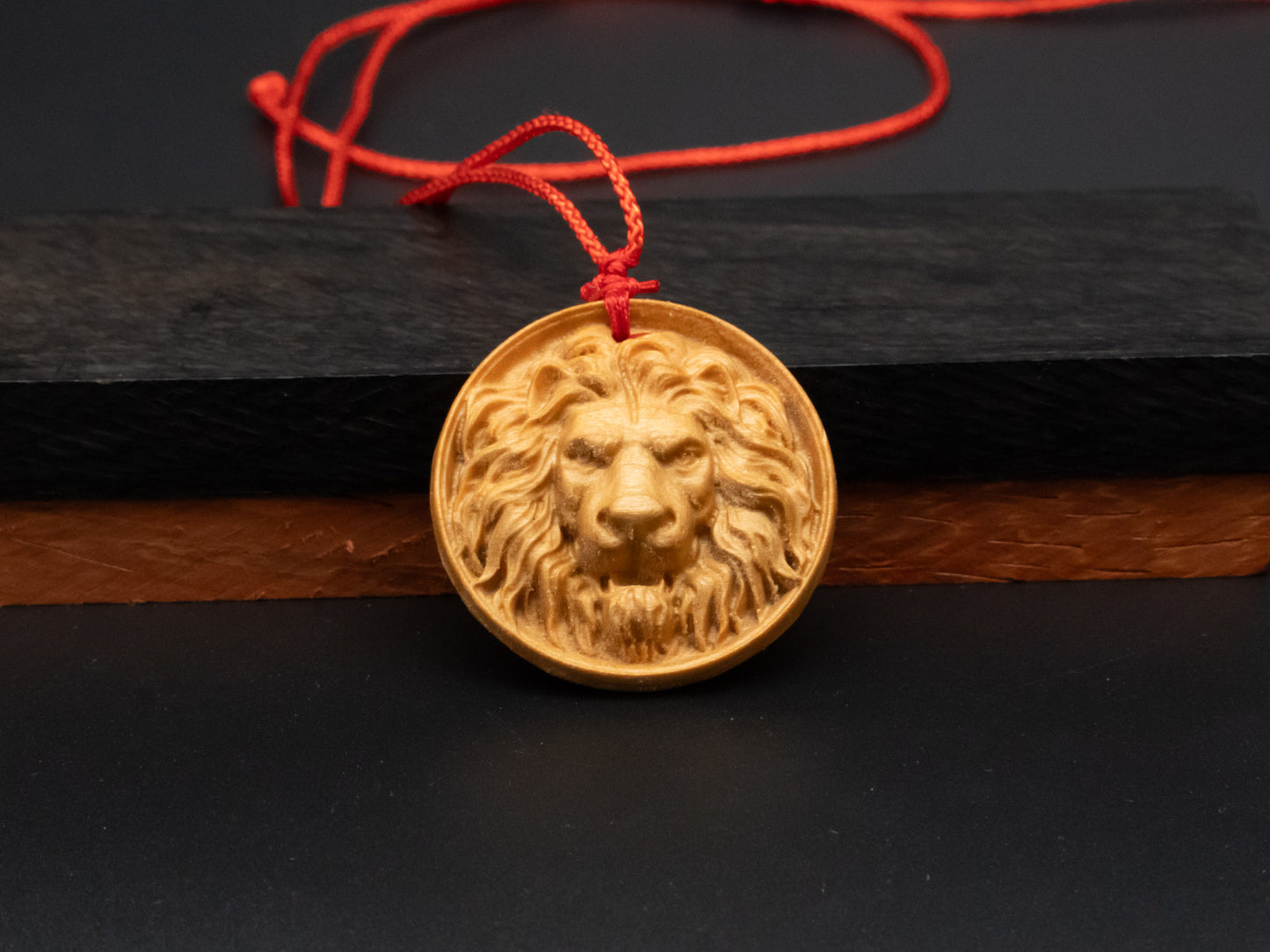 Lion head pendand,wood carving,Lion head relief,Lion head necklace,carve wooden pendant,carve pendant,carve wood