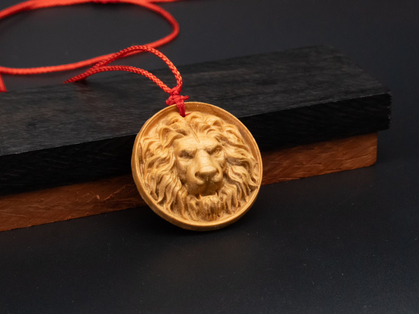 Lion head pendand,wood carving,Lion head relief,Lion head necklace,carve wooden pendant,carve pendant,carve wood