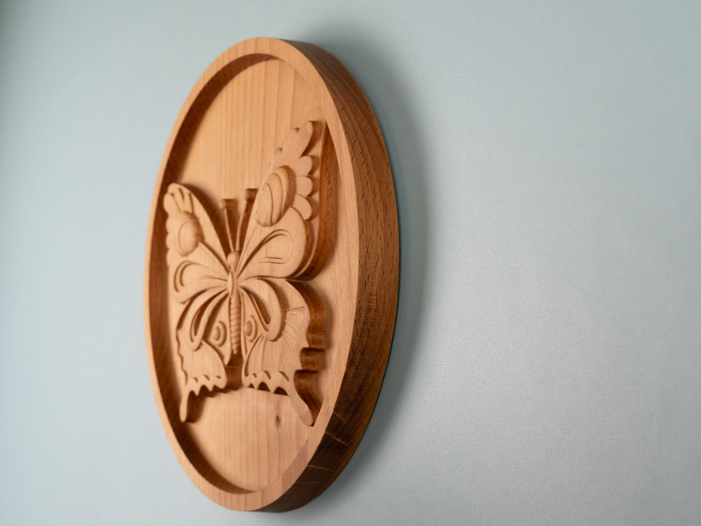 Wooden Butterfly Decor,Wall decor,home decor,Wood relief sculpture ,Wood Wall Hanging, Wood Carving,living，Home Decoration