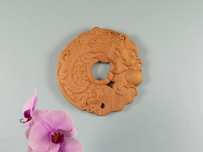 Wooden Dragon Decor,Wall decor,home decor,Wood relief sculpture ,Wood Wall Hanging, Wood Carving,Home Decoration