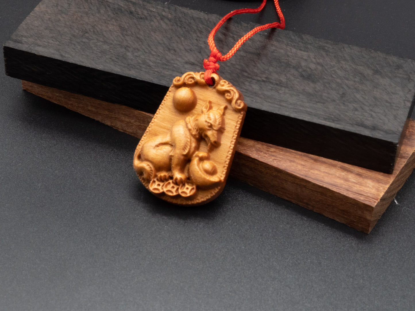 Dog pendant necklace,wood pendant,dog necklace,zodiac dog pendant,year of dog,exotic wood necklace,animal necklace