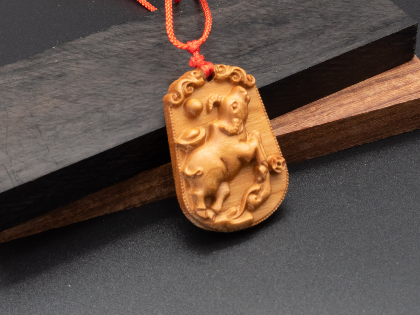 ox pendant necklace,wood pendant,engraved necklace,zodiac necklace,year of ox,pendant necklace,animal Necklace,exotic wood necklace