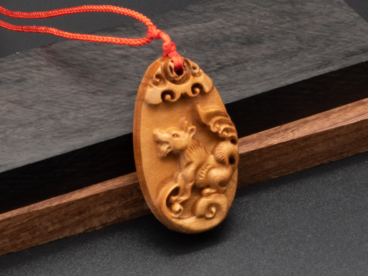 dog pendant necklace,wood pendant,engraved necklace,zodiac necklace,year of dog,pendant necklace,animal Necklace,exotic wood necklace