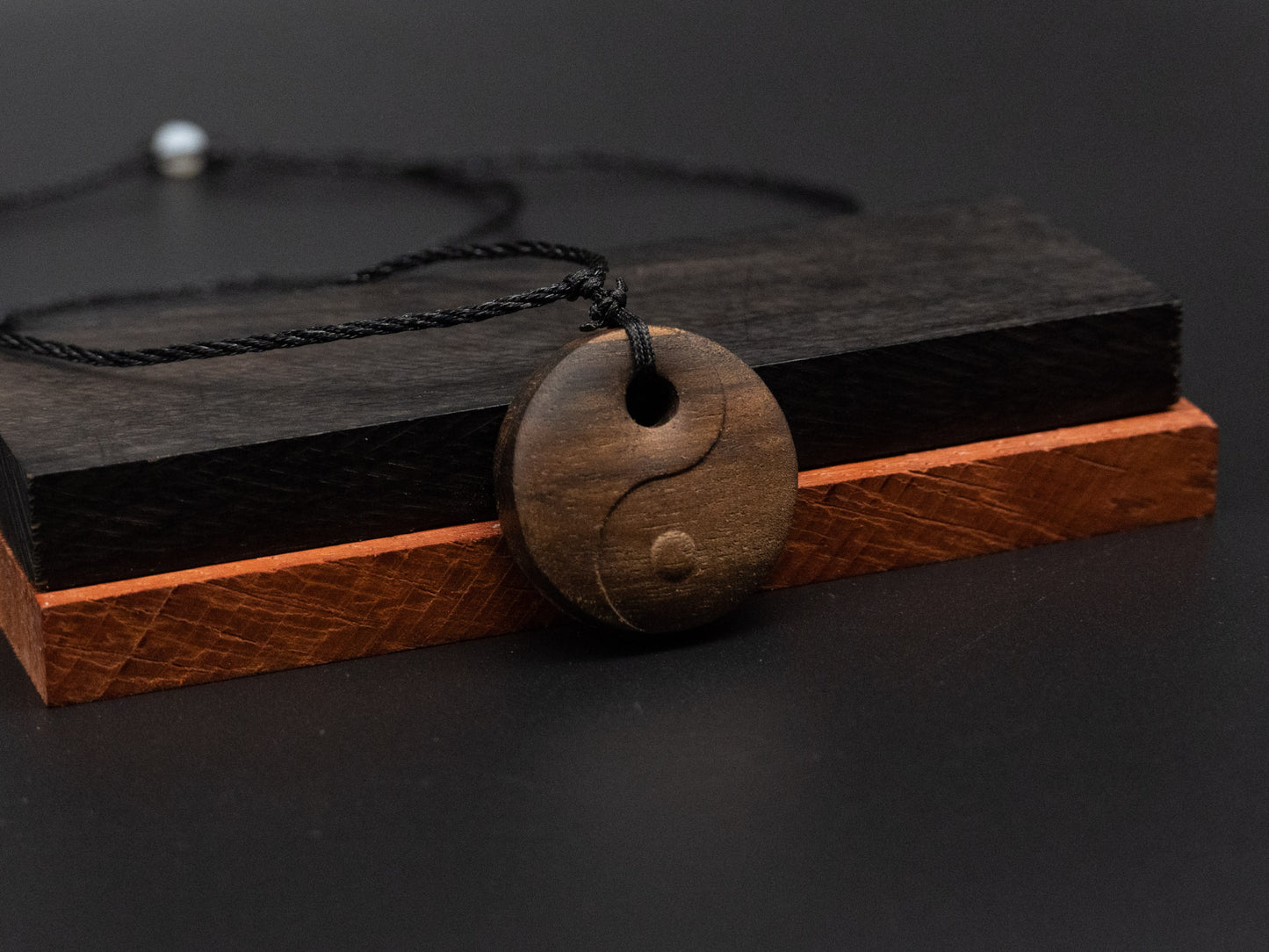 Tai Chi  pendant,yin yang necklace,Taoism,Taiqi symbol,wood carving,carve pendant,carve wood,carve wooden pendant