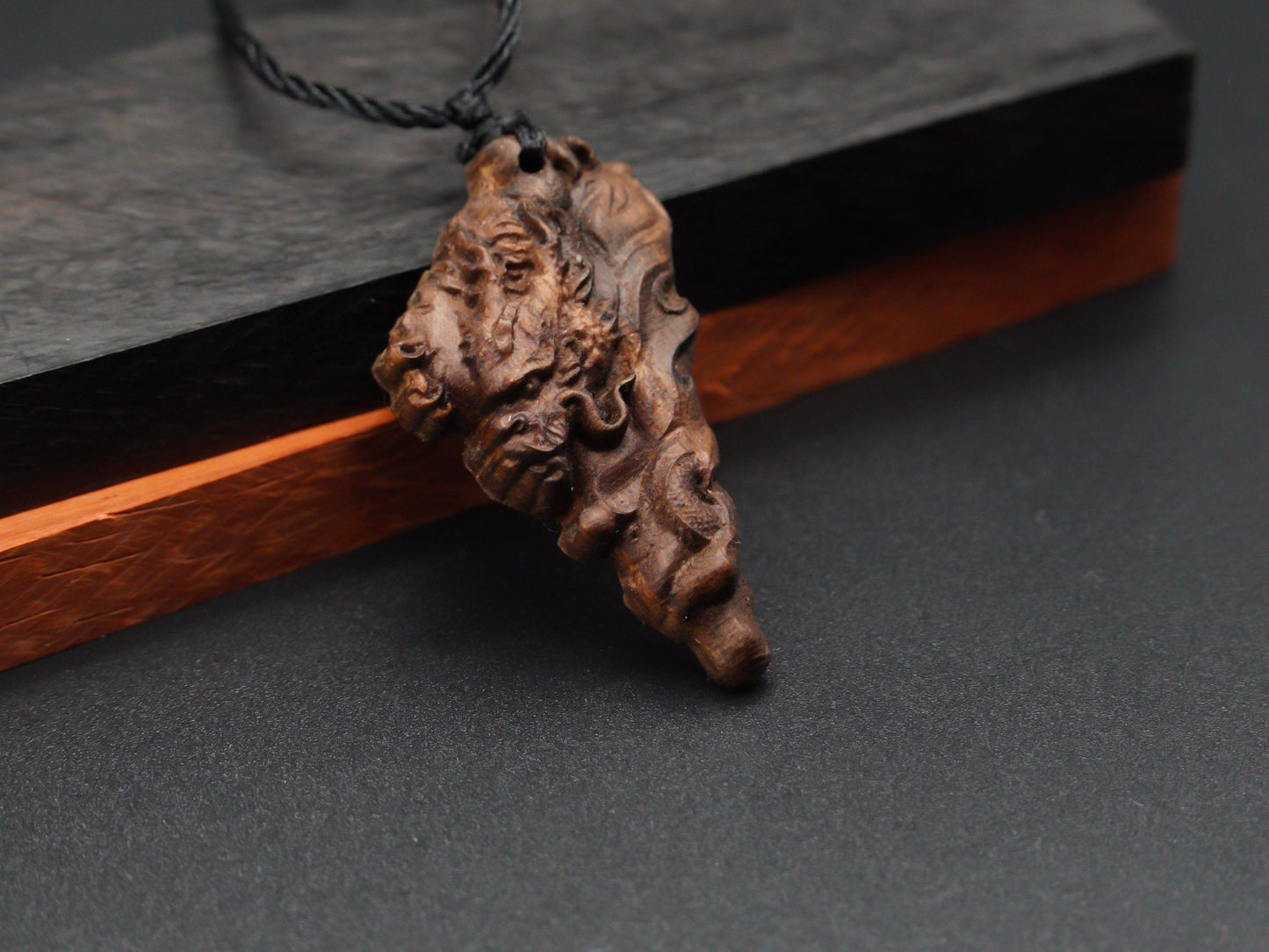 wood pendant,wooden dragon,wooden dragon pendant,wood carving,carve pendantcarve dragon pendant,carve wooden pendant, ,mens necklace