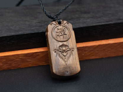 wood pendant,Buddhism pendant,chan pendant,Avalokiteshvara pendant,carve wood necklace,exotic wood necklacemeaning peace of mind, kindness