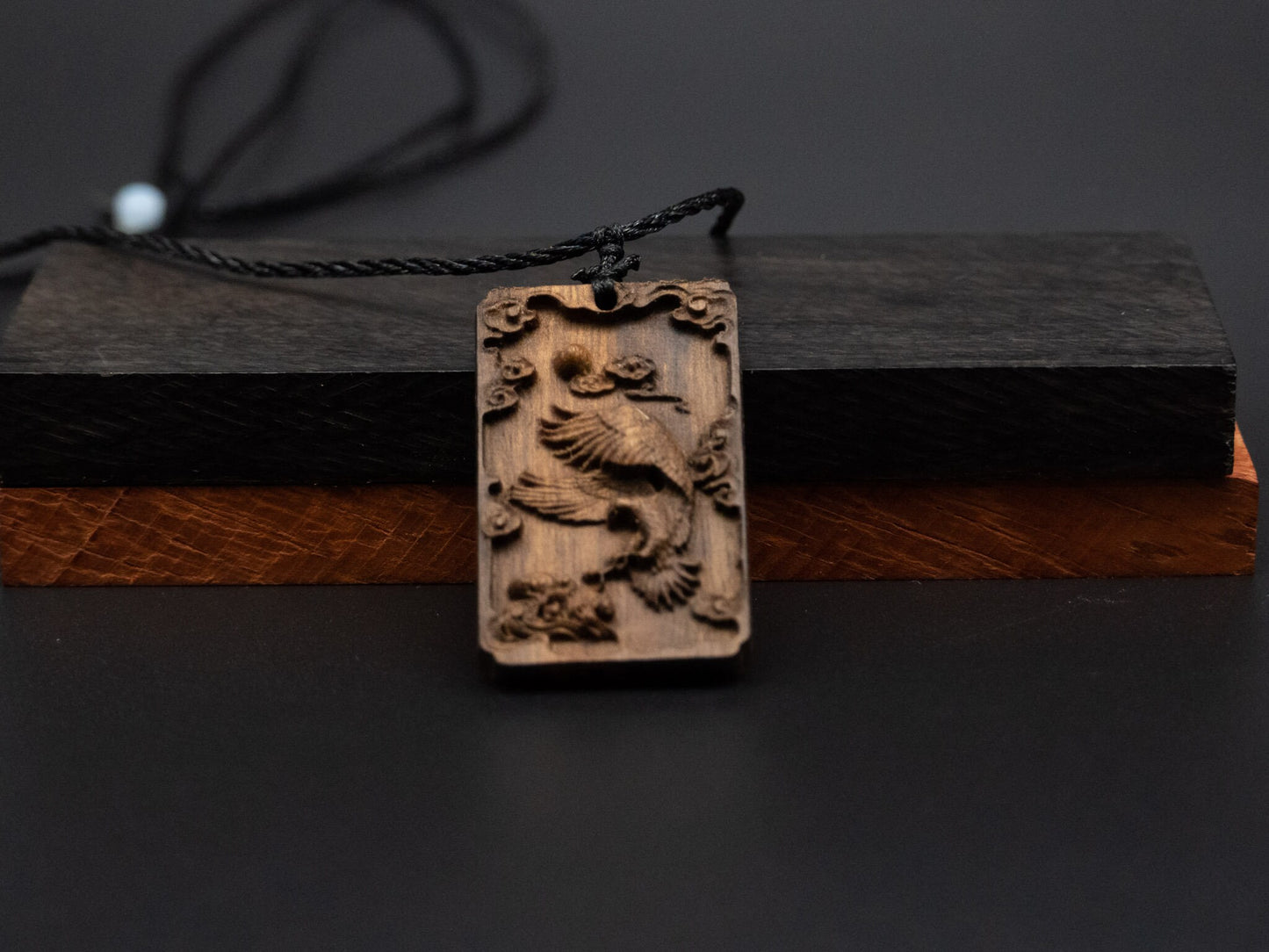 eagle necklace,eagle pendant,eagle gift,wood pendant,wood eagle pendant,wood carving,bird necklace,mens necklace