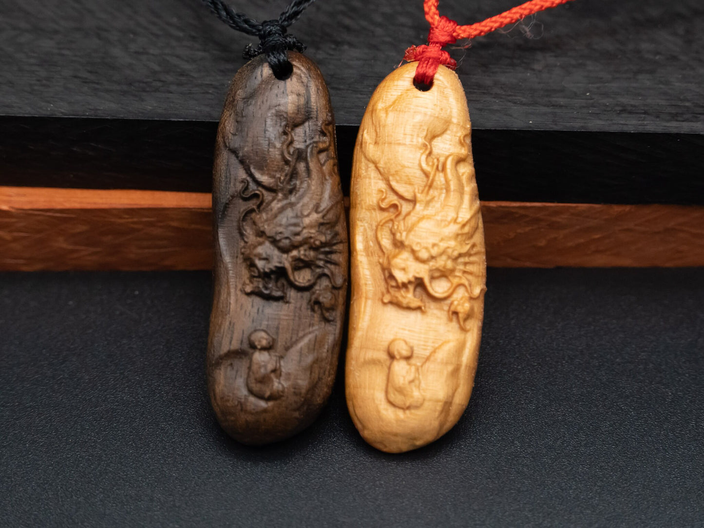 wood pendant,wooden dragon,wooden dragon pendant,wood carving,carve pendantcarve dragon pendant,carve wooden pendant, Buddhism