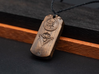 wood pendant,Buddhism pendant,chan pendant,Avalokiteshvara pendant,carve wood necklace,exotic wood necklacemeaning peace of mind, kindness