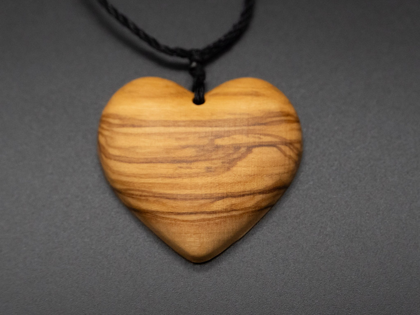 Heart pendant,Unique love heart jewelry,carve pendant necklace,carve olive wood pendant necklace,wood carving,wood pendant,olive heart