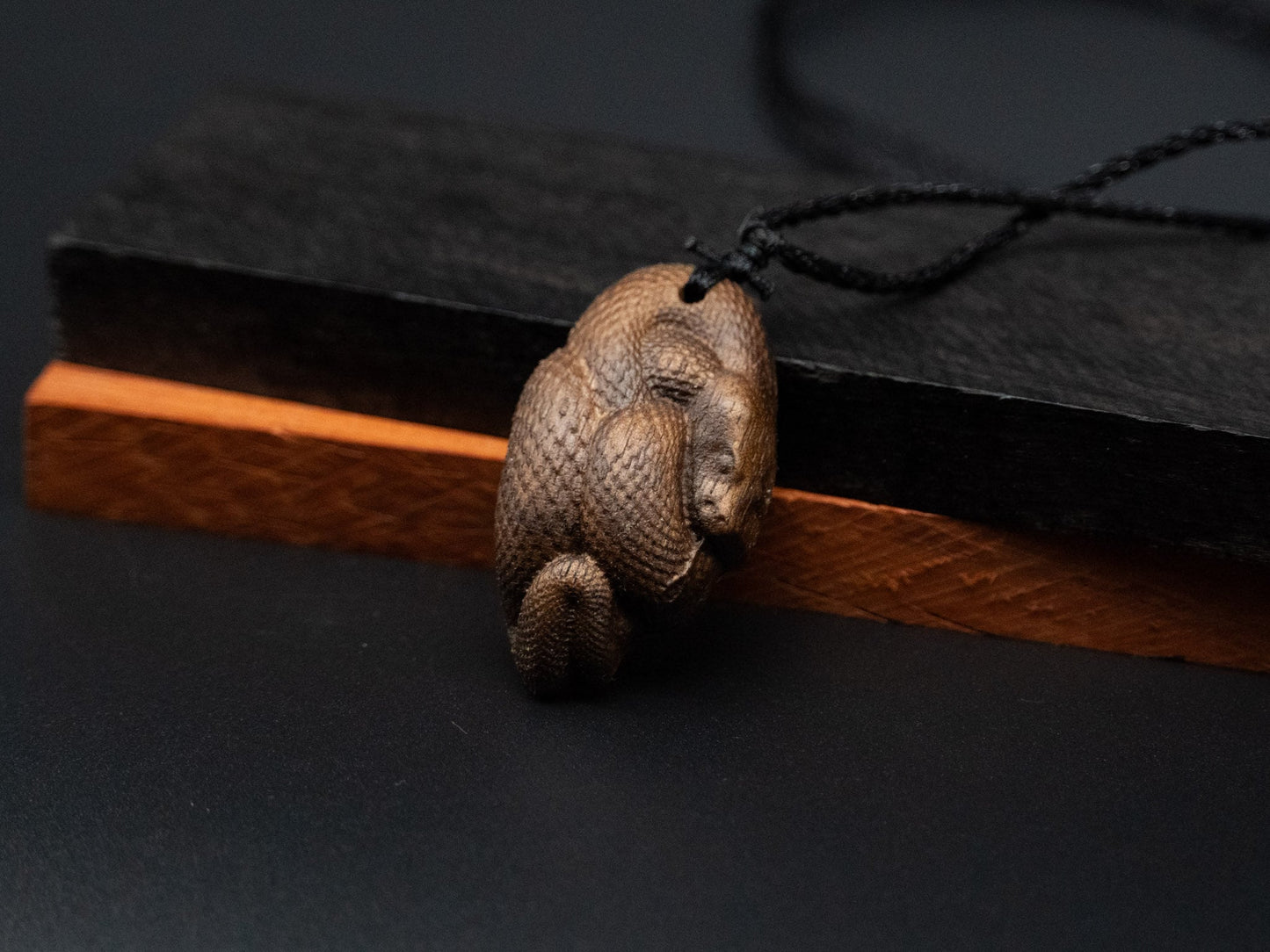 snake necklace,wood snake pendant,wood carving,carve snake pendant,carve wooden pendant,year of snake,symbolize Transformation and Rebirth