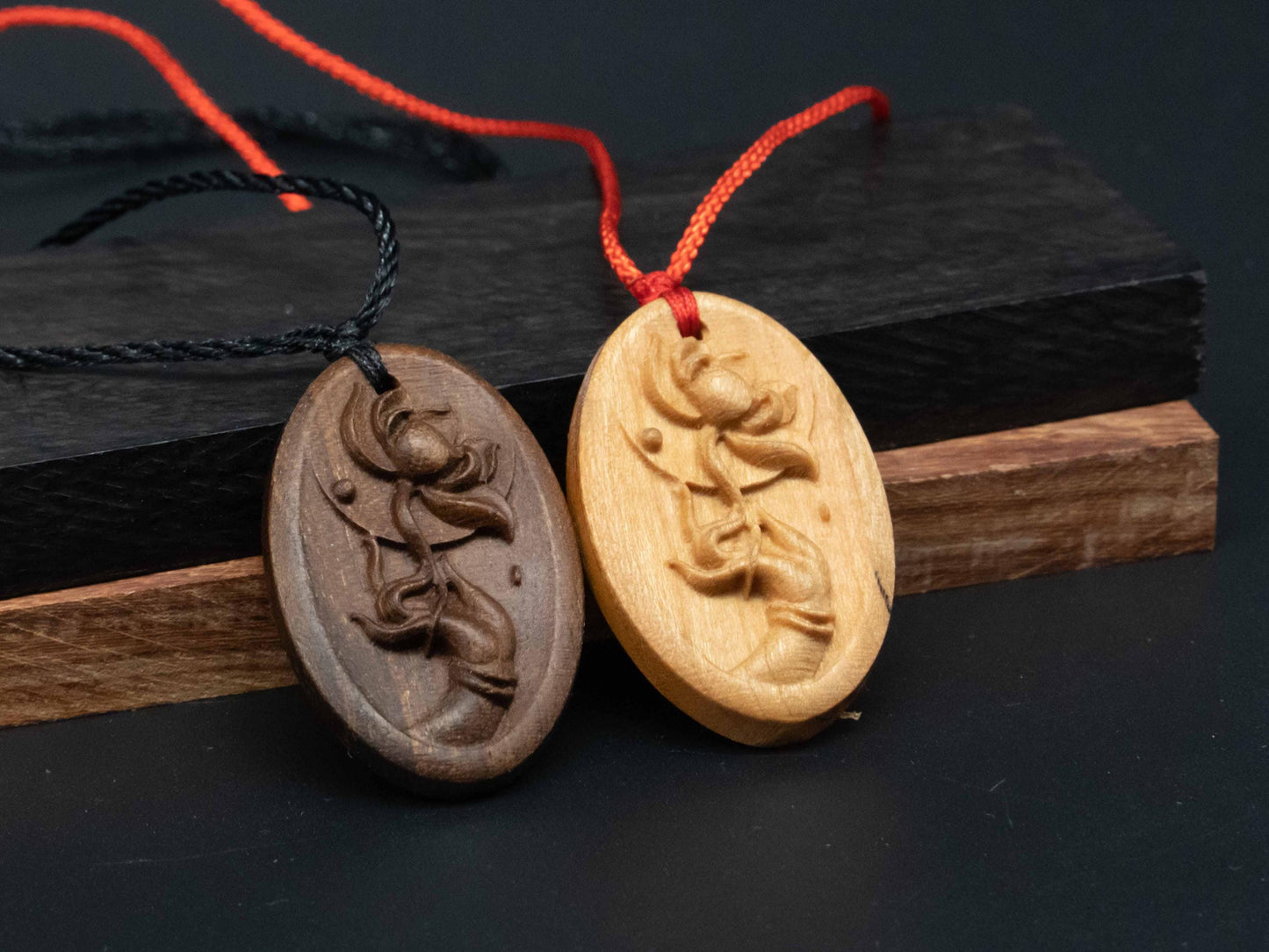 Hand pendant,Buddhism pendant,Lotus wood pendant,engraved necklace,carve lotus pendant,wood necklace, symbolizes rebirth and purity