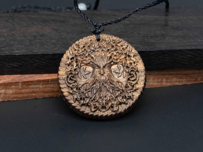 Tree of Life Necklace ,wood carving pendant, Black Walnutwood,Cherry wood,Meaningful Jewelry Gift for Nature Lovers & Personal Growth