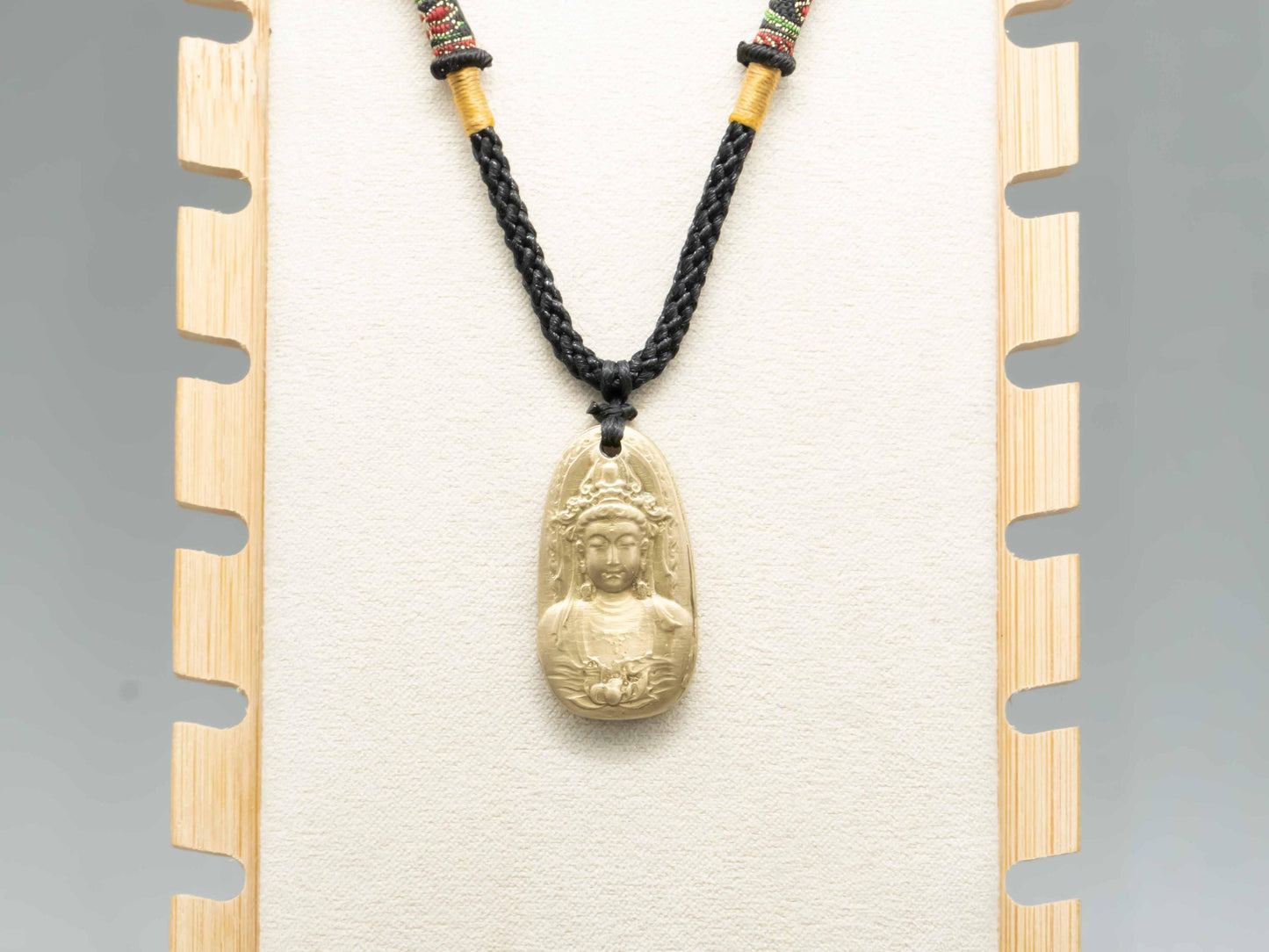 Avalokiteshvara pendant,guanyin necklace,Brass pendant,vintage brass,Buddhism pendant,carve pendant,meaning peace of mind, kindness