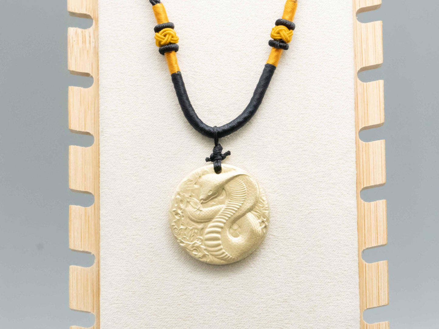 2025 Year of the Snake,Vintage Brass King Cobra Snake Pendant Necklace ,Brass Snake Relief Necklace , Unique Animal Jewelry