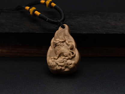 Lion pendand,wood carving,Lion head relief,Lion necklace,carve wooden pendant,carve pendant,carve wood